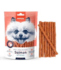 Wanpy Salmon Sticks 100G