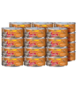 Purina Friskies Prime Fillet Cat Wet Food Chicken 55oz - Pack of 24