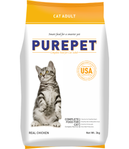 Purepet Cat Adult Real Chicken 3kg