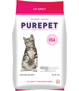 PurePet Cat Adult Tuna Salmon 3kg