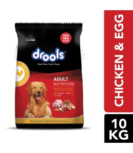 Drools Chicken and Egg Adult Dry Dog Food, 10kg