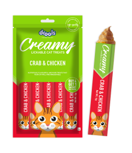 Drools Creamy Crab & Chicken (5x15g)