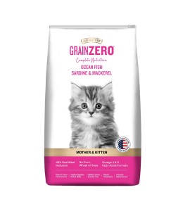 Signature Grain Zero kitten Ocean Fish, Sardine and Mackerel Dry Cat Food 7kg
