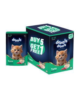 Drools Tuna Mousse Kitten 80gm (5+1) Pc