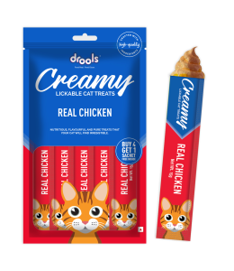 Drools Creamy Chicken Cat Treats 5x15g (75gm)