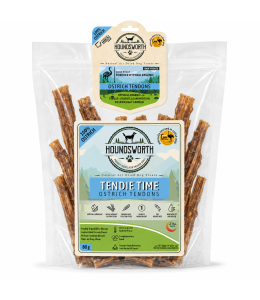 Houndsworth Hypoallergenic Ostrich Tendie Time Tendons 80g