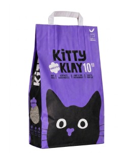 Kitty Klay Bentonite Clumping Cat Litter - Lavender 10Kg