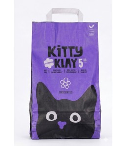Kitty Klay Bentonite Clumping Cat Litter - Lavender 5Kg
