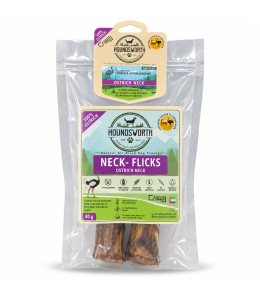 Houndsworth Hypoallergenic Ostrich Neck Flicks 80g