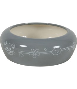 Zolux Ceramic Bowl Grey 250ml