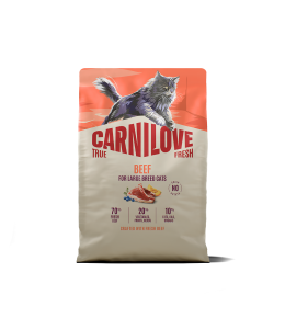 Carnilove True Fresh Beef for Adult Large Breeds Dry Cat Food 2kg