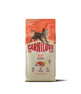 Carnilove True Fresh Beef for Kittens Dry Cat Food 6kg