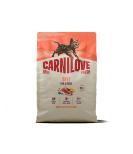 Carnilove True Fresh Beef for Kittens Dry Cat Food 2kg