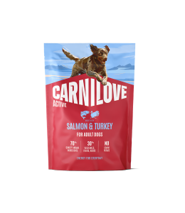 Carnilove Active Salmon & Turkey for Adult All Breeds Dry Dog Food 1.5kg