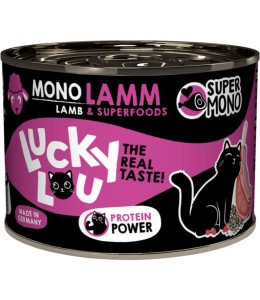 Lucky Lou SuperMono Lamb Wet Cat Food (200 g)