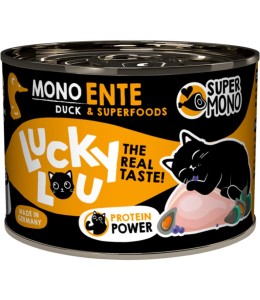 Lucky Lou SuperMono Duck Wet Cat Food (200 g)