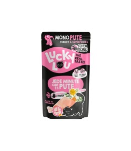 Lucky Lou SuperMono Turkey Wet Cat Food (125 g)