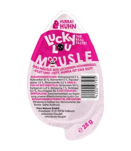 Lucky Lou Mausle Chicken Cat Treat (28 g)