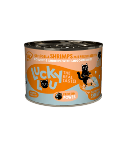 Lucky Lou Lifestage Adult Poultry & Shrimps Wet Cat Food (200 g)