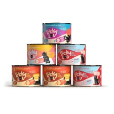 Lucky Lou Lifestage Adult Tasty-Mix Wet Cat Food (6 x 200 g)