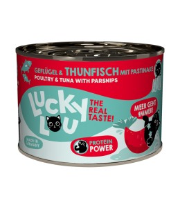Lucky Lou Lifestage Adult Poultry & Tuna Wet Cat Food (200 g)