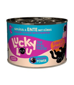 Lucky Lou Lifestage Adult Poultry & Duck Wet Cat Food (200 g)