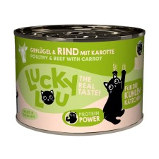 Lucky Lou Lifestage Kitten Poultry & Beef Wet Cat Food (200 g)