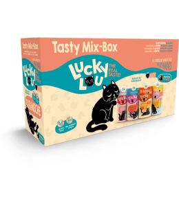 Lucky Lou Lifestage Adult Tasty-Mix Wet Cat Food (12 x 125 g)