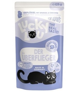 Lucky Lou Lifestage Sterilized Poultry Wet Cat Food (125 g)
