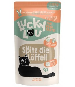 Lucky Lou Lifestage Adult Poultry & Rabbit Wet Cat Food (125 g)