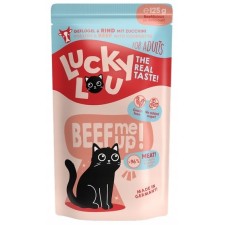 Lucky Lou Lifestage Adult Poultry & Beef Wet Cat Food (125 g)