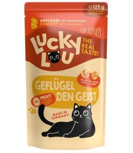 Lucky Lou Lifestage Adult Poultry Wet Cat Food (125 g)