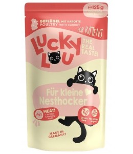 Lucky Lou Lifestage Kitten Poultry Wet Cat Food (125 g)