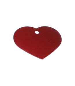 Imarc Pet Tag Heart Small Red