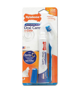 Nylabone Advanced Oral Care Cat Dental Kit One Size