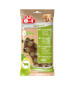 8in1 Minis Mini Moist Beef Apple 100g