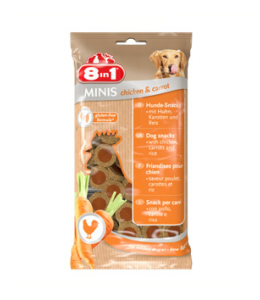 8in1 Minis Mini Moist Chicken Carrot 100g