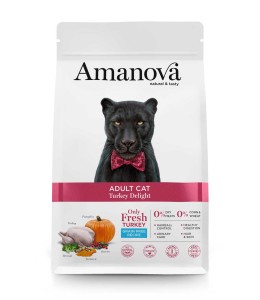 Amanova Grain Free  Adult Cat Turkey Delight 1,5kg