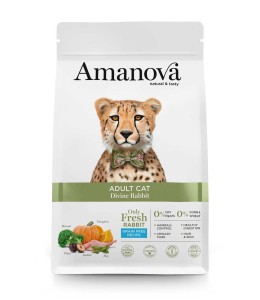 Amanova Grain Free Adult Cat Divine Rabbit 1.5kg
