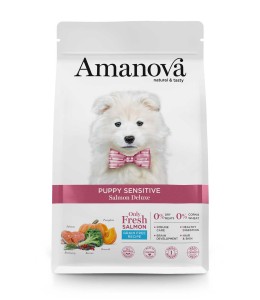 Amanova Grain Free Puppy Sensitive Salmon Deluxe 7kg