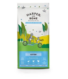 Harper and Bone Cat Kitten Flavours of the Farm 2kg