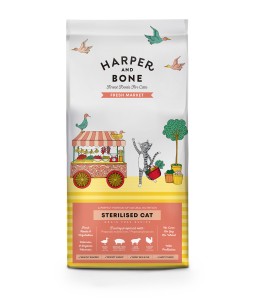 Harper and Bone Grain Free Cat Sterilised Fresh market 2kg