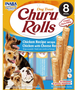 Inaba Churu Chicken Recipe Wraps Chicken With Cheese Recipe 96g/8 Packs Per Pack