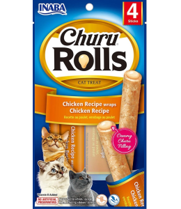 Inaba Churu Chicken Recipe Wraps Chicken Recipe 40g/4 Sticks Per Pack