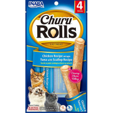Inaba Churu Chicken Recipe Wraps Tuna With Scallop Recipe 40g/4 Sticks Per Pack