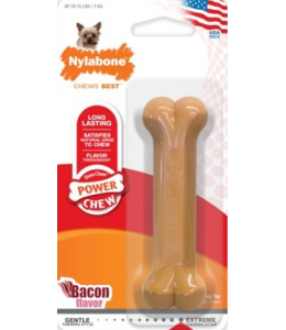 Nylabone Power Chew Bacon Blister Card Regular