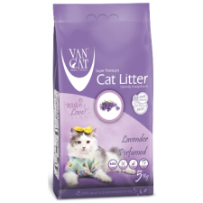 Van Cat White Bentonite Clumping Cat Litter Lavender 5Kg