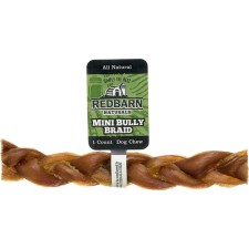 Red Barn 7in Braided Bully Stick