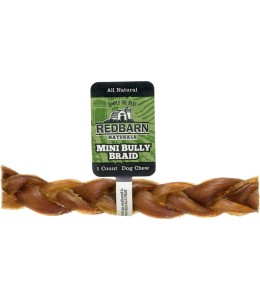 Red Barn 7in Braided Bully Stick
