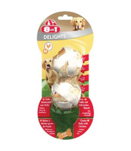 8in1 Delights Meaty Chewy Balls M